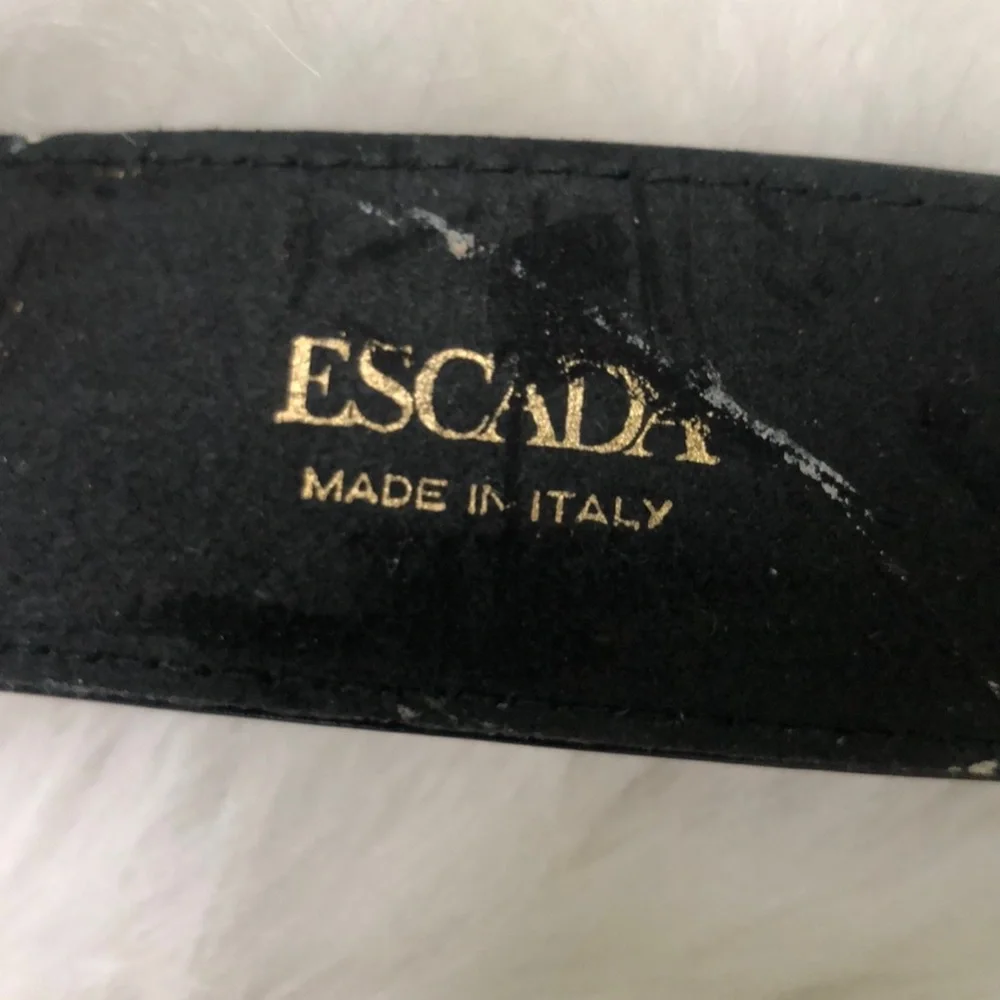 Escada Belt Size 38 - Picture 7 of 8
